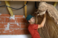 Boom Hall tapered roof insulation